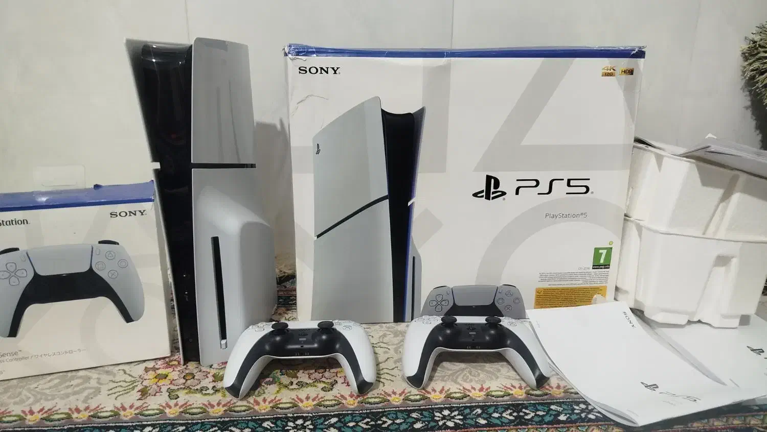 پلی استیشن 5اسلیم دیسک خور نونو درحد اروپا|کنسول، بازی ویدئویی و آنلاین|بندرعباس, |دیوار