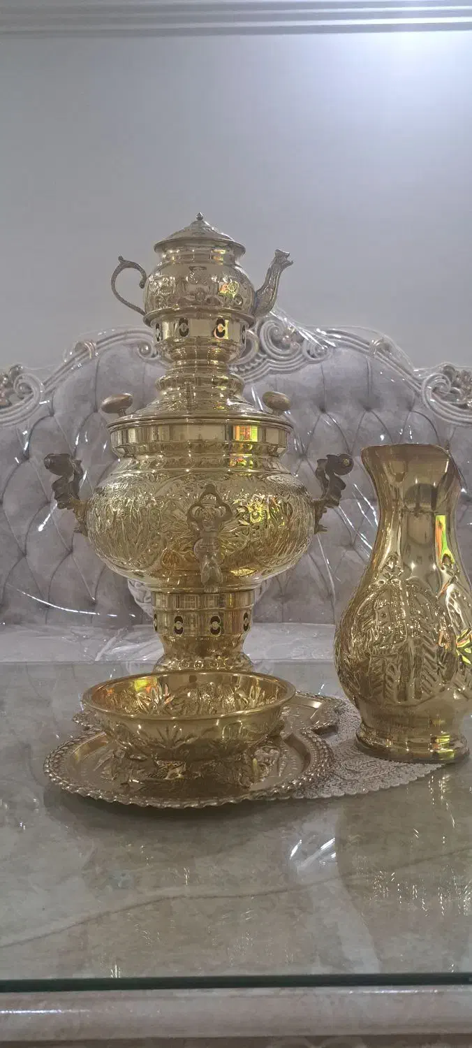 سماور مسی|سماور، چای‌ساز، قهوه‌ساز|تهران, ابوذر|دیوار