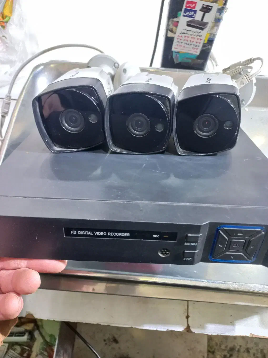 دوربین مداربسته|دوربین مداربسته|ری, شهرری|دیوار