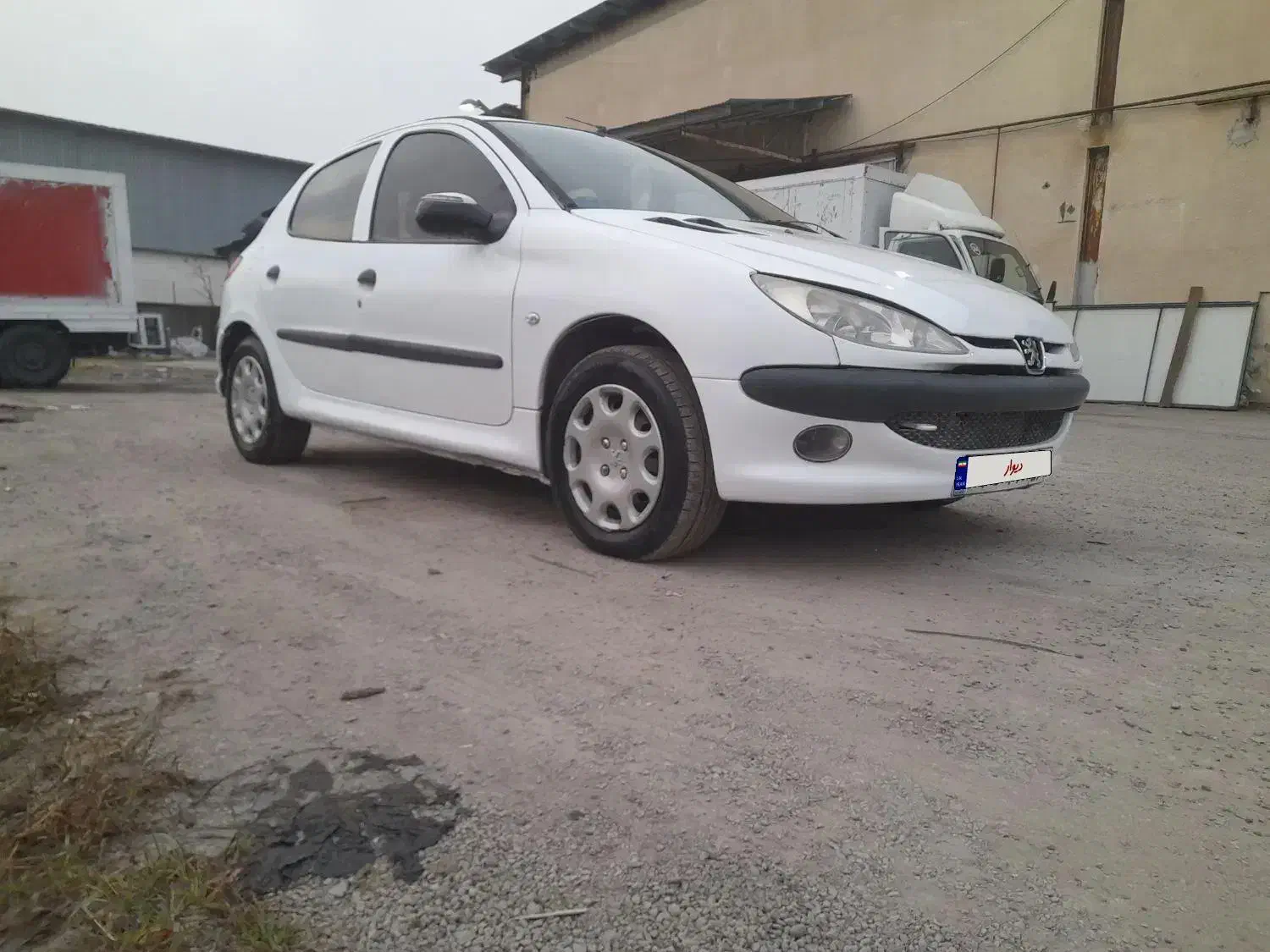 پژو ۲۰۶ مدل ۸۹ تیپ ۲ سالم|خودرو سواری و وانت|رشت, دیانتی|دیوار