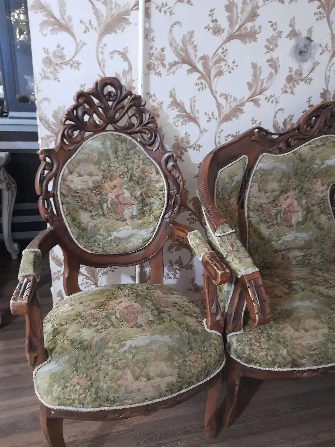 مبل چوبی|مبلمان خانگی و میز عسلی|خوی, |دیوار