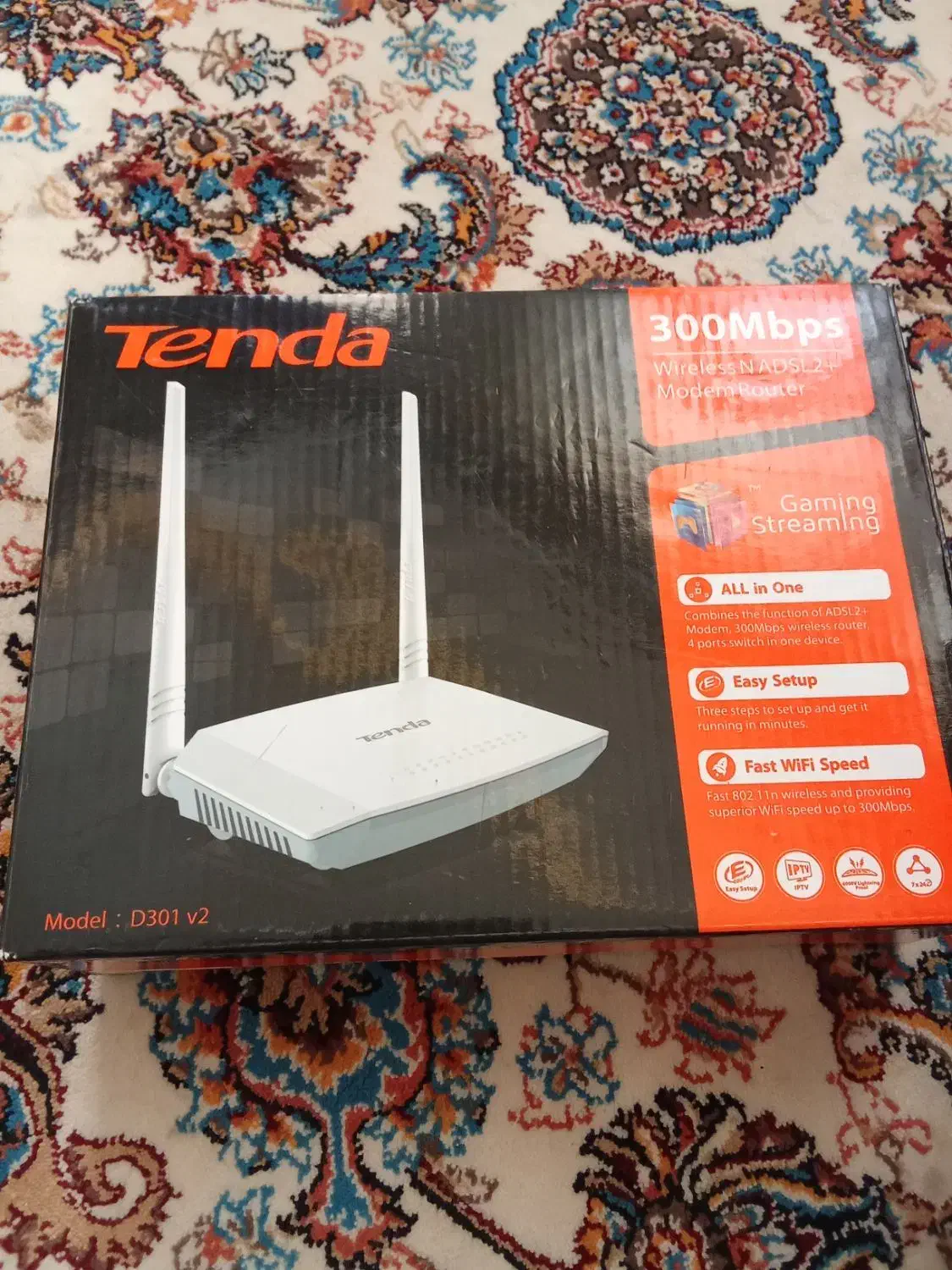 مودم Tenda نو|مودم و تجهیزات شبکه|بیرجند, |دیوار