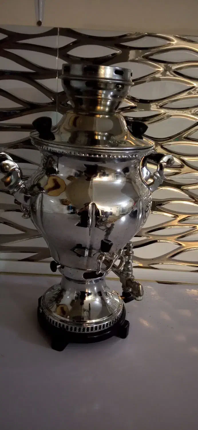 سماور گازی تمام برنجی|سماور، چایساز، قهوهساز|مشهد, همت آباد|دیوار