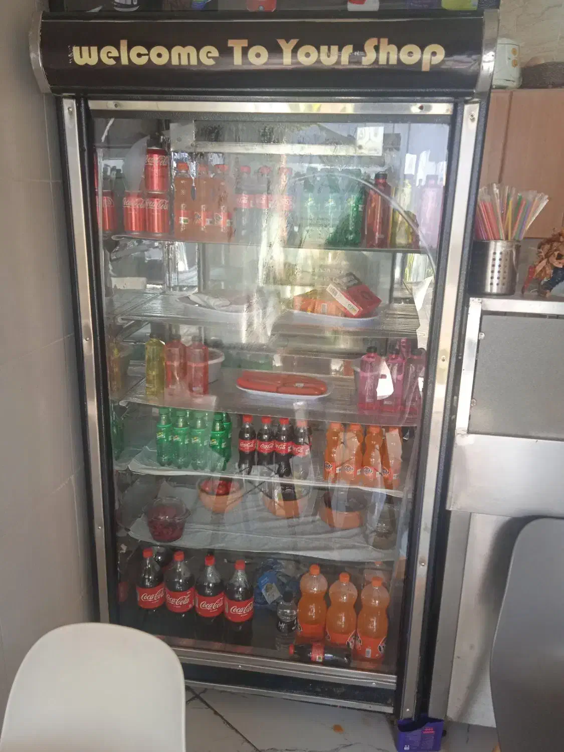 یخچال ویترینی ۱۲۰ در دو متر|یخچال و فریزر|بندر انزلی, عباس آباد|دیوار