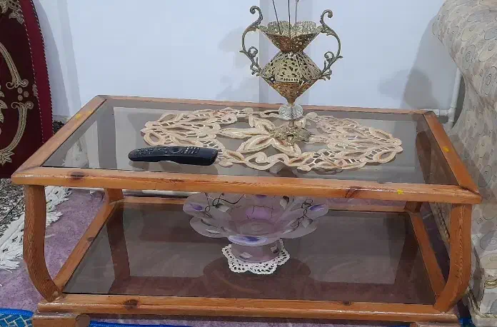 مبل راحتی با دو تا جلو مبلی|مبلمان خانگی و میز عسلی|میاندوآب, |دیوار