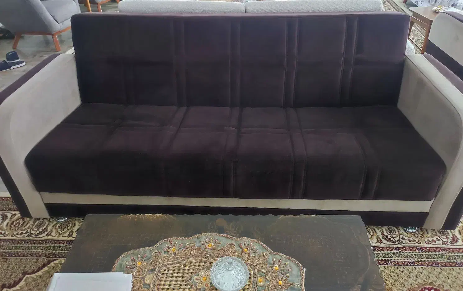 مبل راحتی و جلو مبلی|مبلمان خانگی و میز عسلی|اردبیل, |دیوار