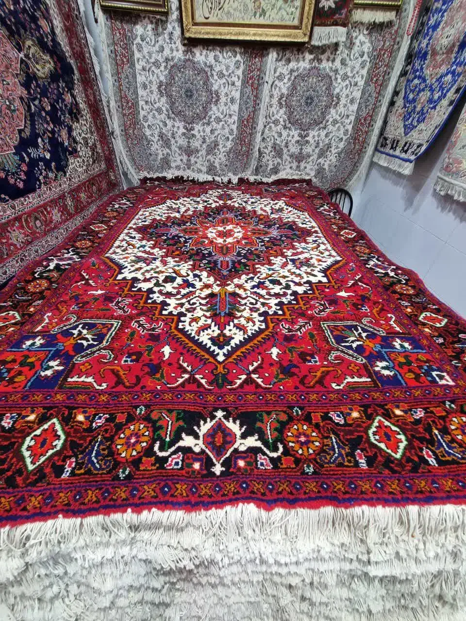 فرش های صفر و کهنه|فرش|مراغه, |دیوار