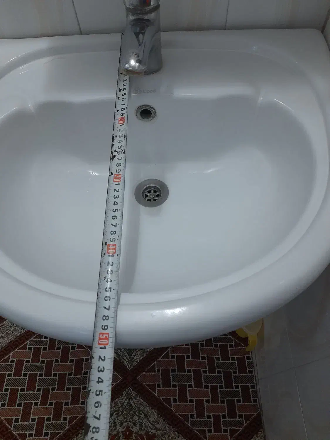 روشویی|لوازم سرویس بهداشتی|میانه, |دیوار