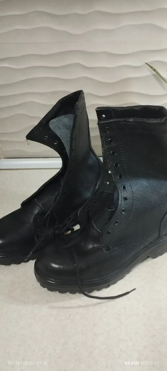 پوتین سربازی سایز۴۴ نو|کیف، کفش، کمربند|تهران, شهرک آپادانا|دیوار