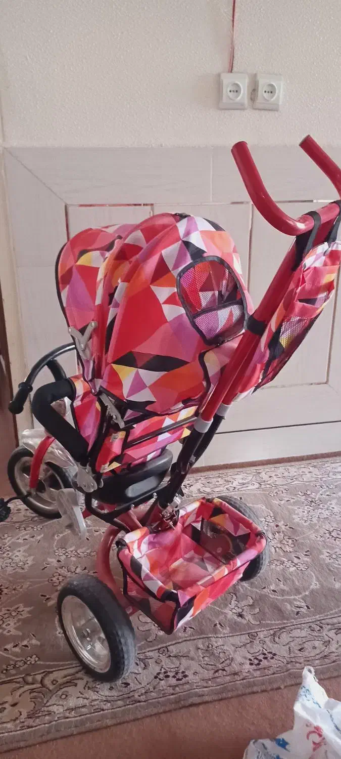 سه چرخه فلزی سایبان دار|دوچرخه، اسکیت، اسکوتر|شاهینشهر, عطار|دیوار