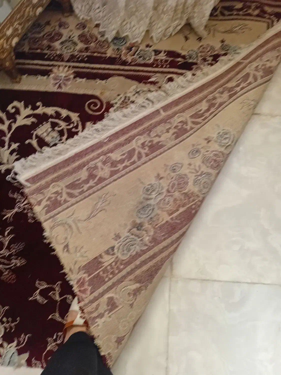 فرش کناره|فرش|خرم‌آباد, |دیوار