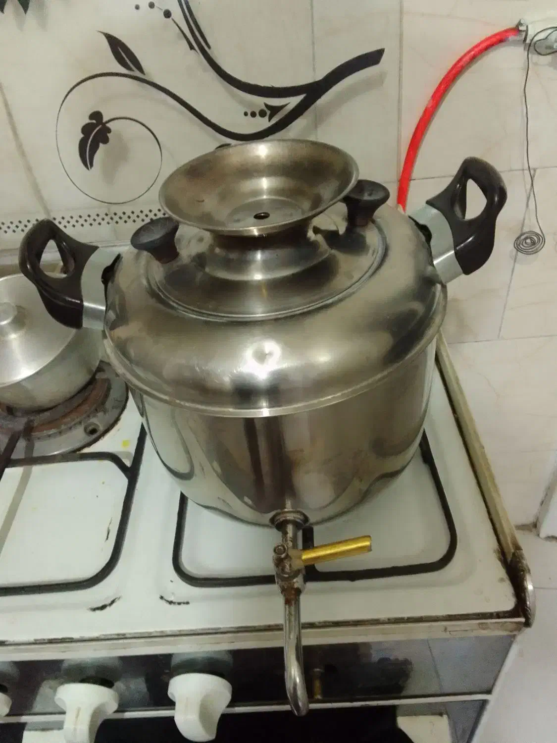 کتری شیر دار سماوری|قوری، کتری، قهوهساز دستی|شهریار, شهریار|دیوار