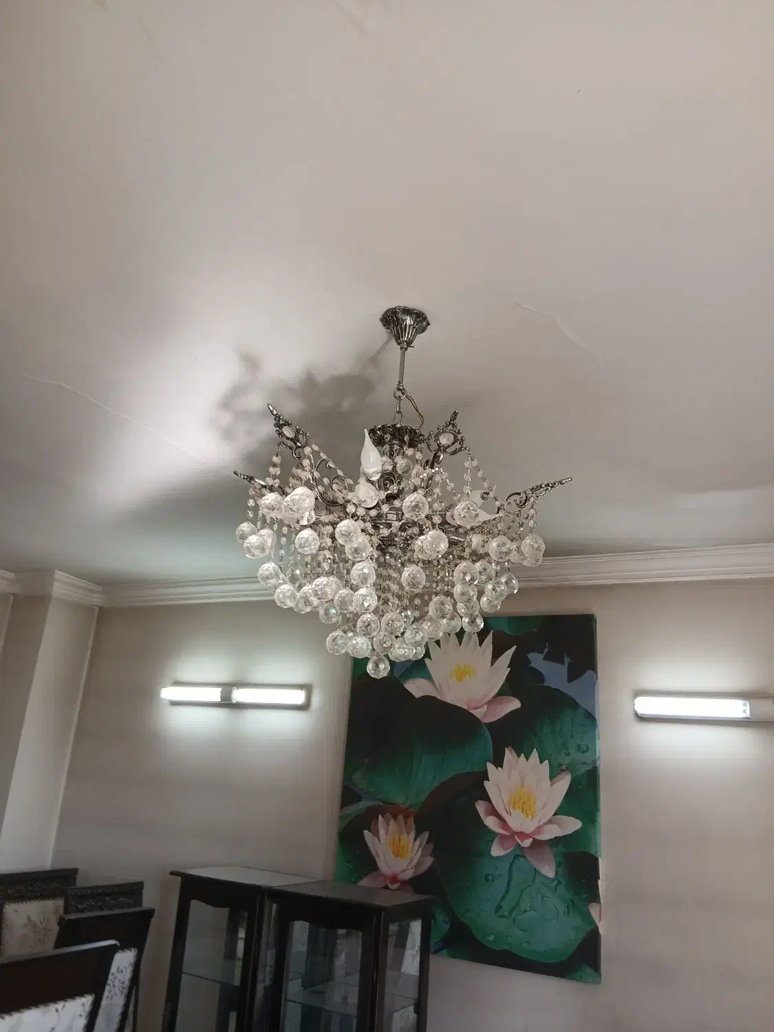 تختخواب میز کامپیوتر میزناهارخوری باصندلی لوستر|لوستر و چراغ آویز|اصفهان, برازنده|دیوار