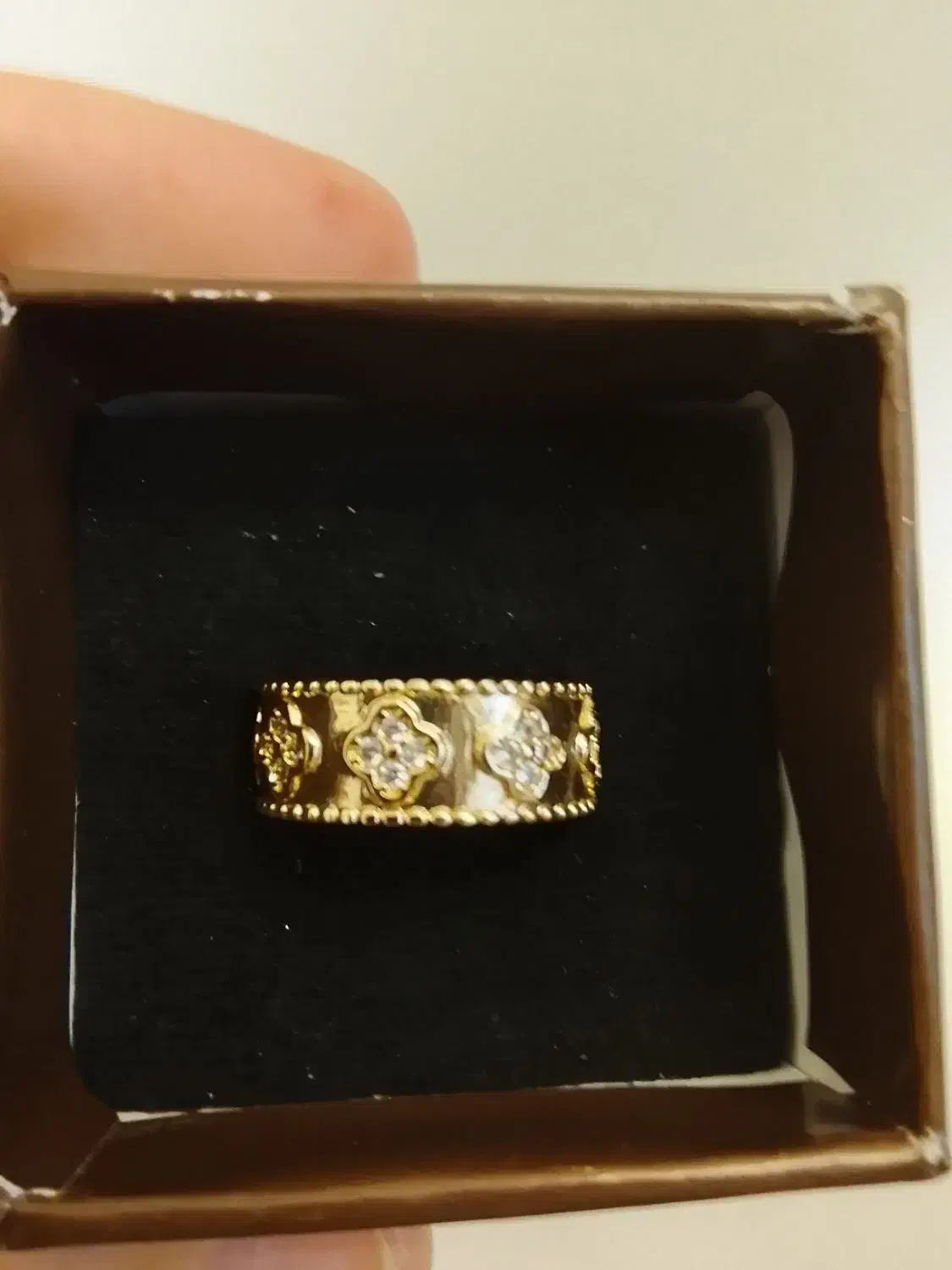 انگشتر ونکلیف رنگ ثابت|جواهرات|تهران, اراضی عباس آباد|دیوار