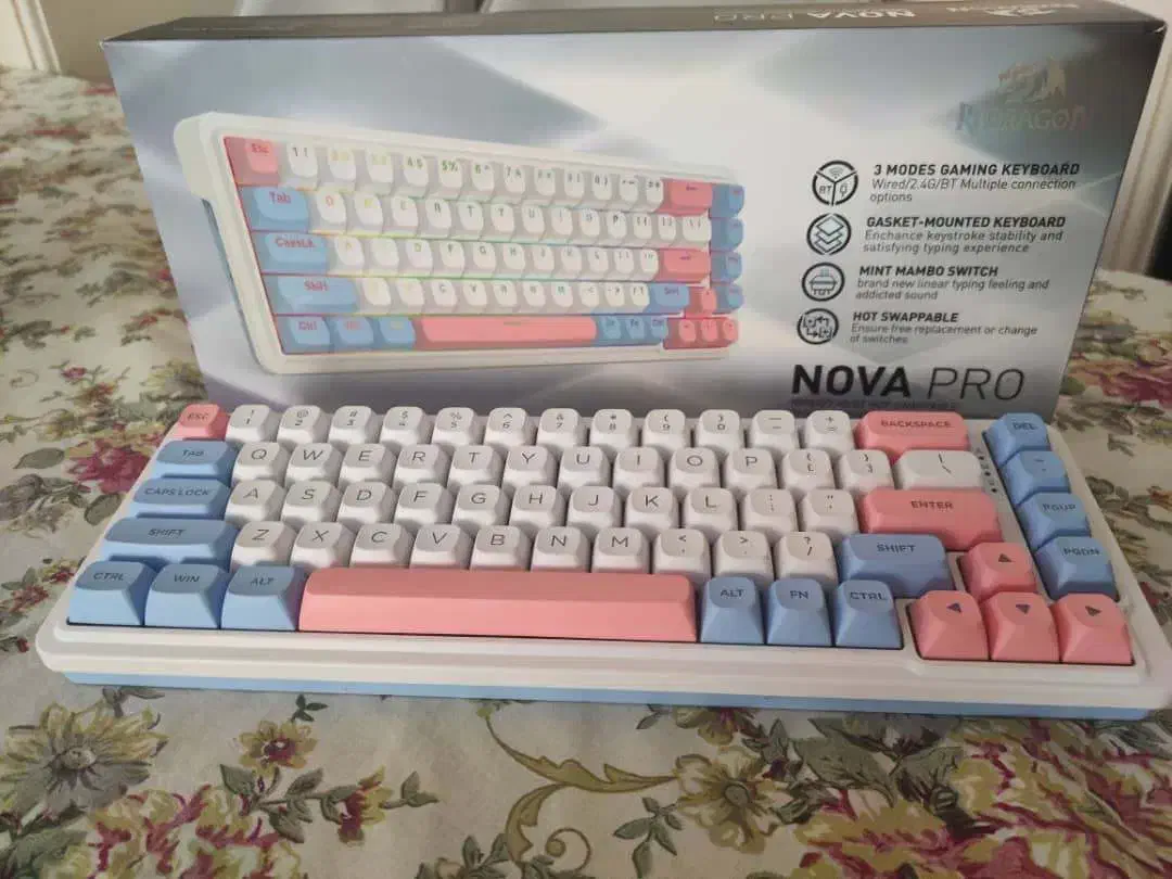کیبورد Redragon Nova K709 Pro WPB|قطعات و لوازم جانبی رایانه|تهران, صادقیه|دیوار