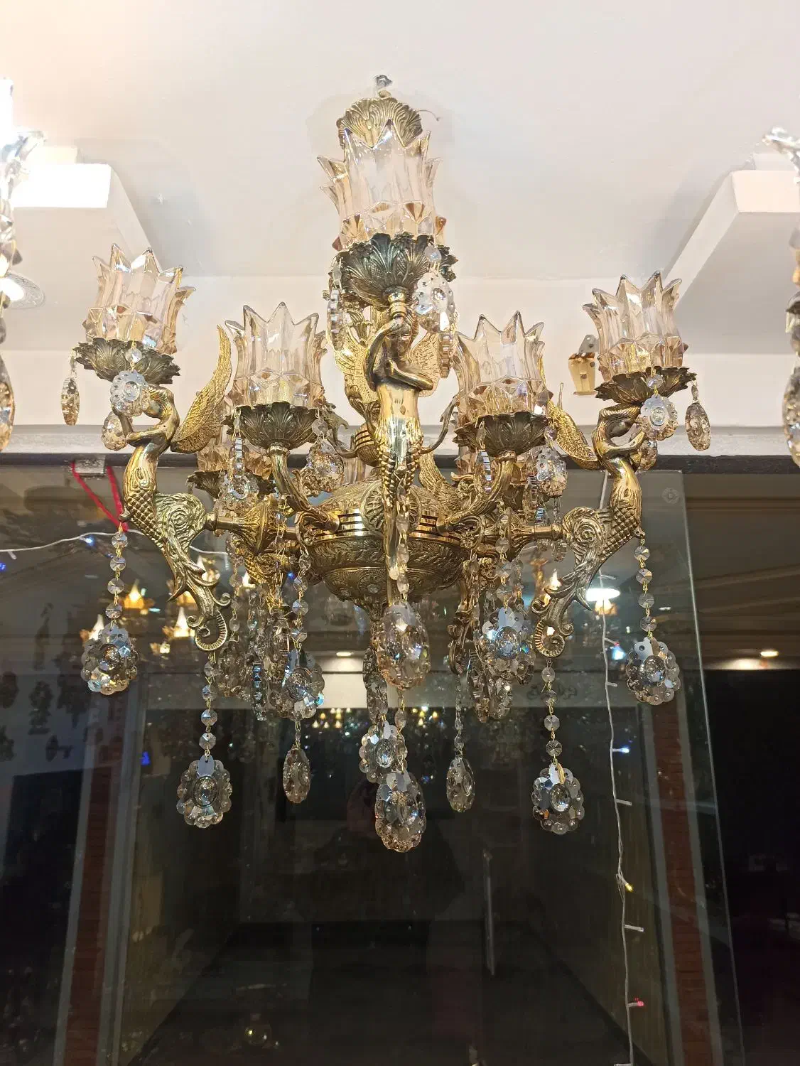 فروشگاه لوستر و دکور برنز هلنا|لوستر و چراغ آویز|سمنان, |دیوار