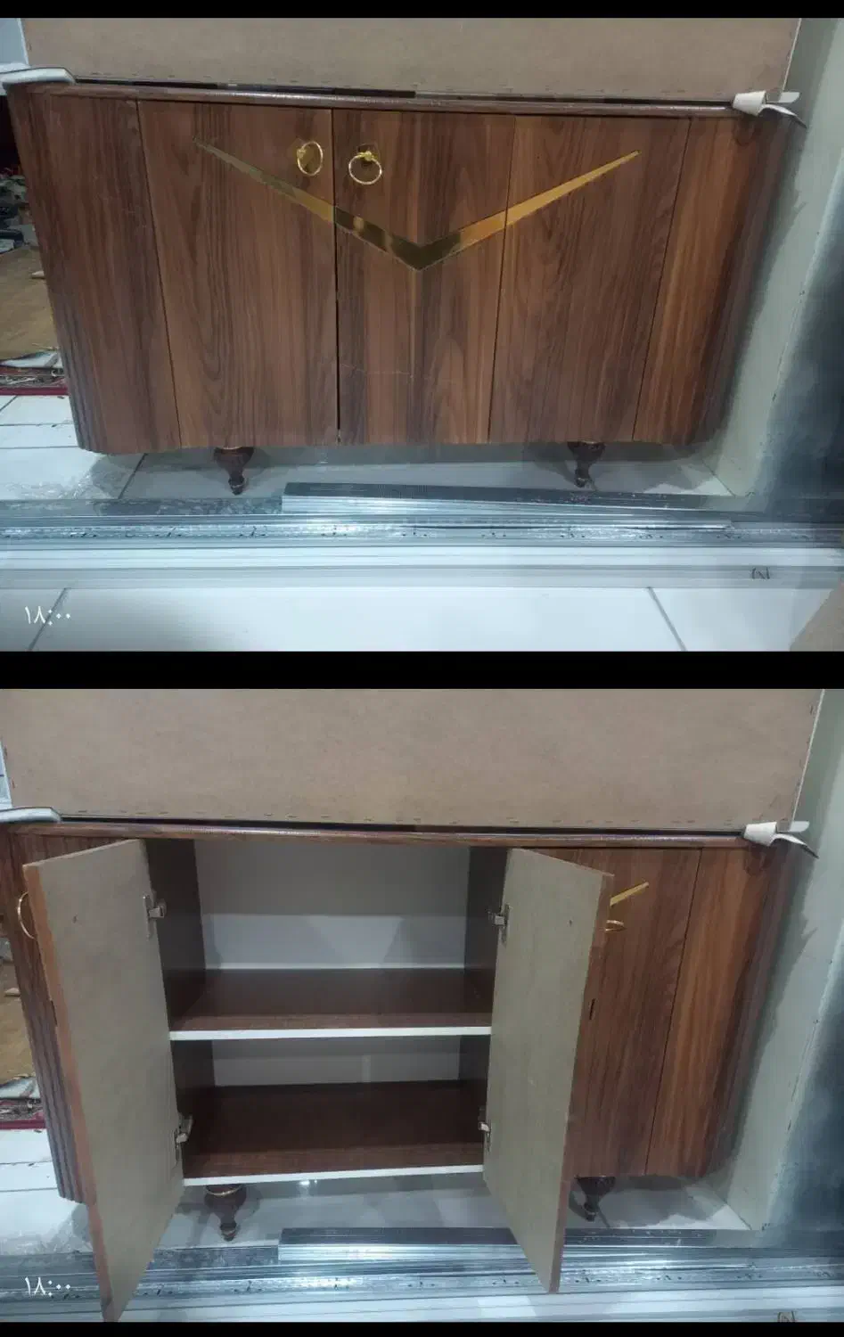 آینه کنسول|بوفه، ویترین، کنسول|شیراز, سلطان آباد|دیوار