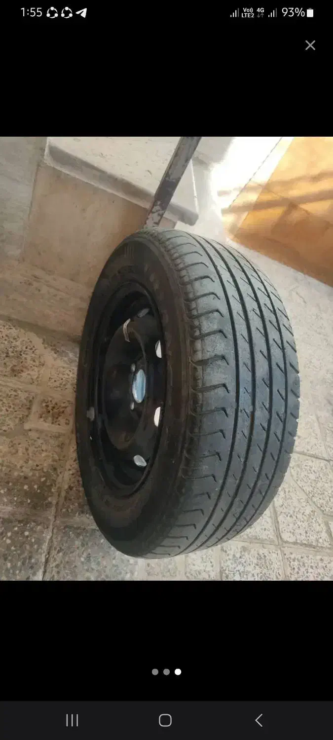 رینگ و لاستیک و قالپاق پژو سایز ۱۴|قطعات یدکی و لوازم جانبی|اندیشه, اندیشه فاز ۱|دیوار