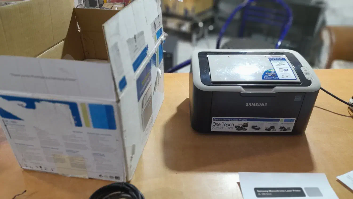 پرینتر یا چاپگر Samsung- ML-1660  کم‌کارکردِ واقعی|پرینتر، اسکنر، کپی، فکس|سنندج, |دیوار