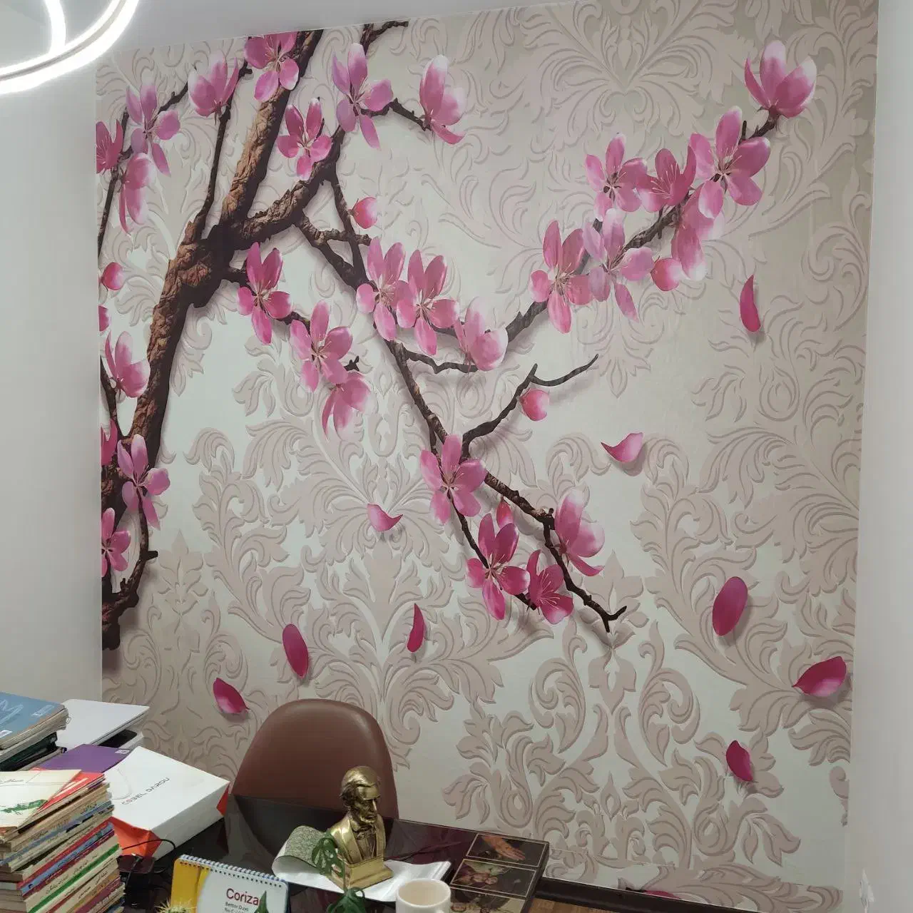 نصب فروش کاغذ دیواری پوستر نقاشی کل تهران|خدمات پیشه و مهارت|تهران, نیروی هوایی (پیروزی)|دیوار