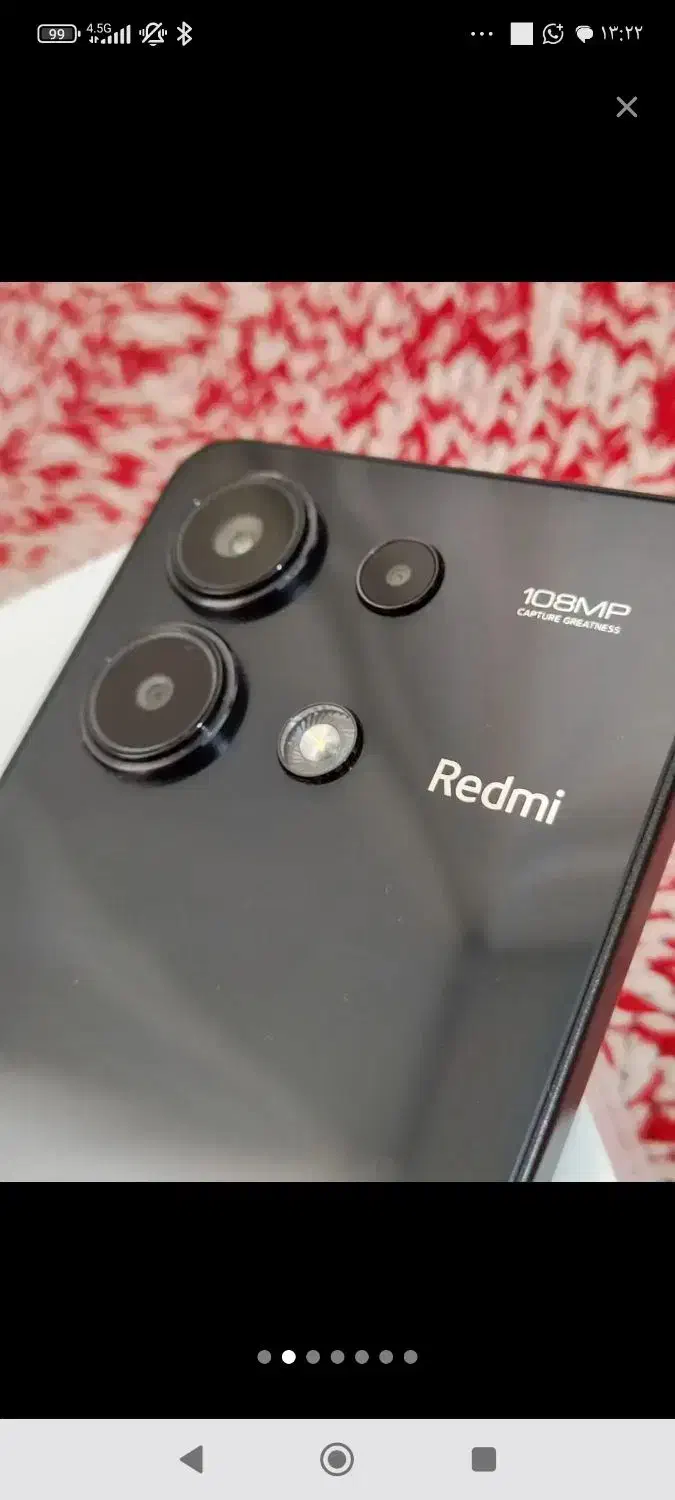 گوشی ردمی نوت 13در حد نو|موبایل|تهران, دستغیب|دیوار