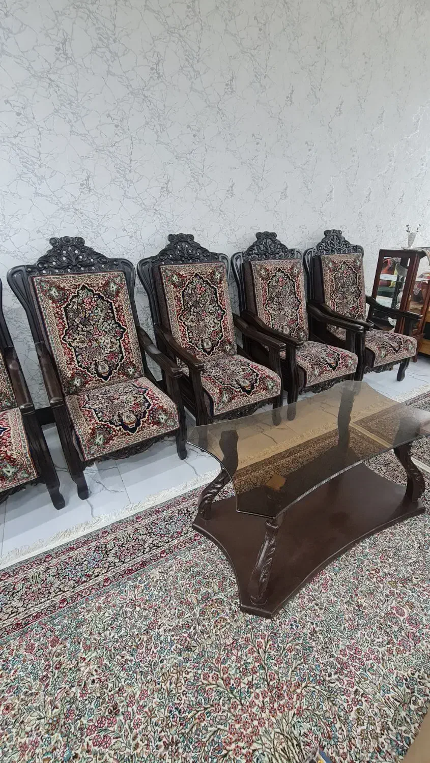 مبل قالی|مبلمان خانگی و میز عسلی|زرند, |دیوار