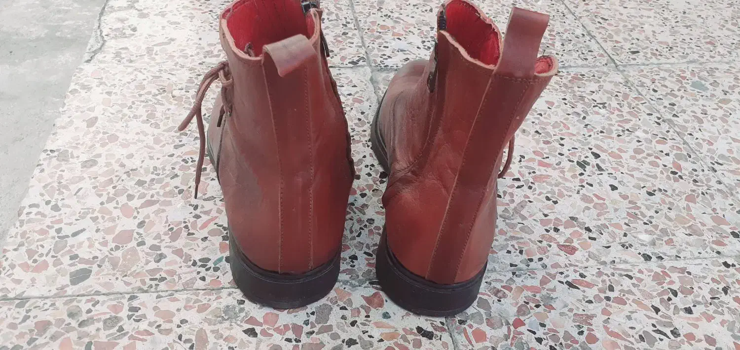 نیم پوت چرم|کیف، کفش، کمربند|گنبد کاووس, |دیوار