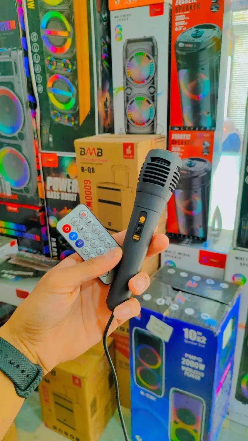 اسپیکر شارژی ۷۰ سانتی پخش کننده همراه|پخش‌کننده همراه|قزوین, |دیوار