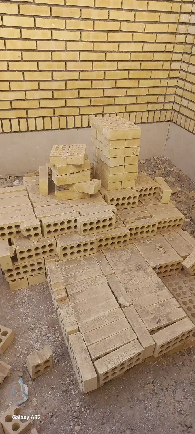 آجر لفتون|مصالح و تجهیزات ساختمان|آران و بیدگل, |دیوار
