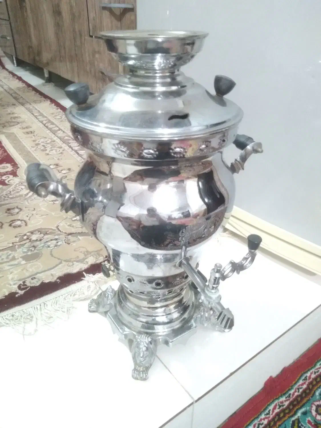سماور گازی|سماور، چای‌ساز، قهوه‌ساز|تویسرکان, |دیوار