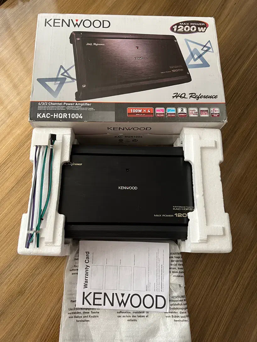 آمپیلی ۴ کانال کنوود مدل ۱۰۰۴ مشابه آکبند|قطعات یدکی و لوازم جانبی|ری, هاشمآباد|دیوار