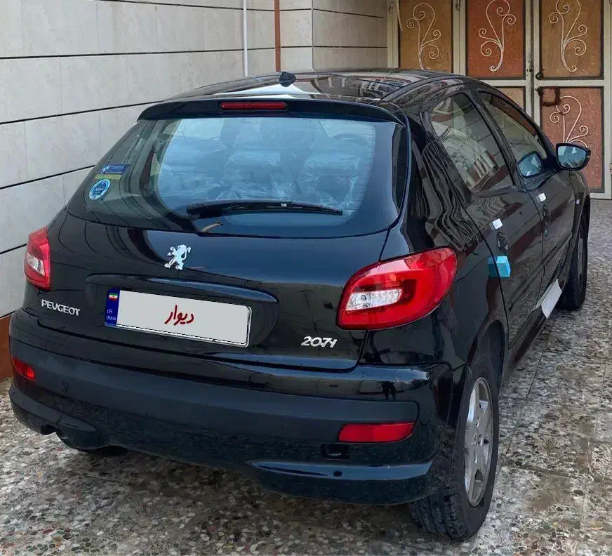 ۲۰۷ پانا ارتقا با رینگ|خودرو سواری و وانت|سعدآباد, |دیوار