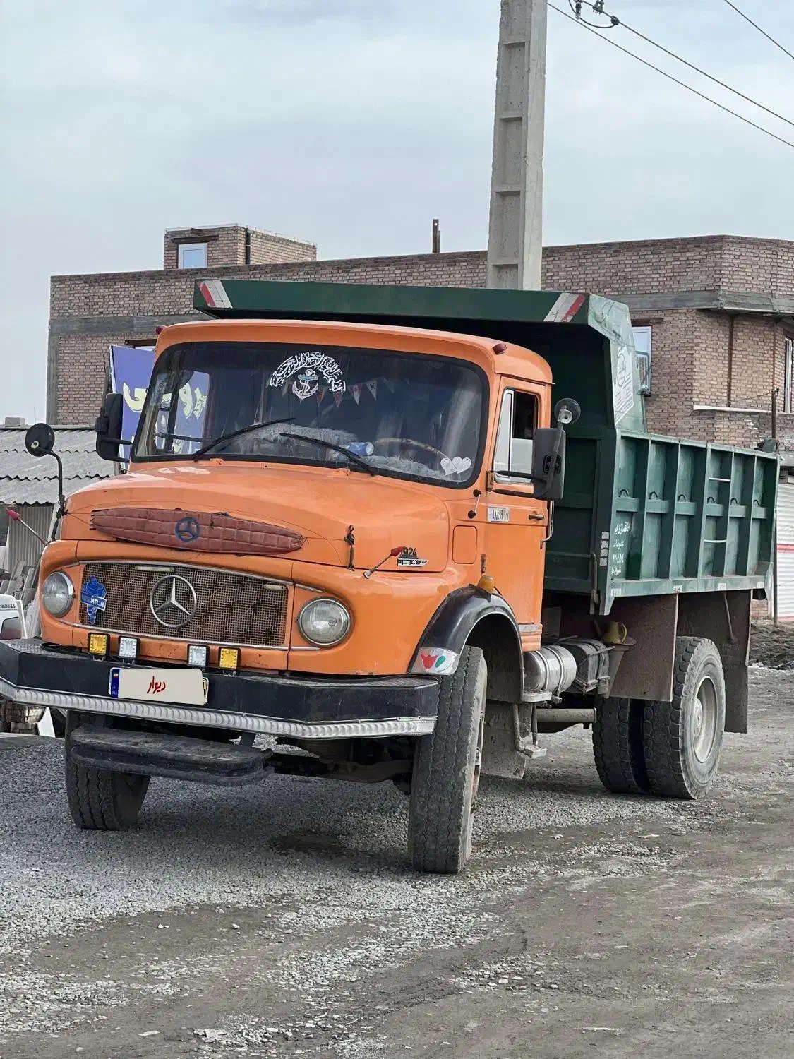 بنز تک کمپرسی ۸۴|خودرو سنگین|نقده, |دیوار