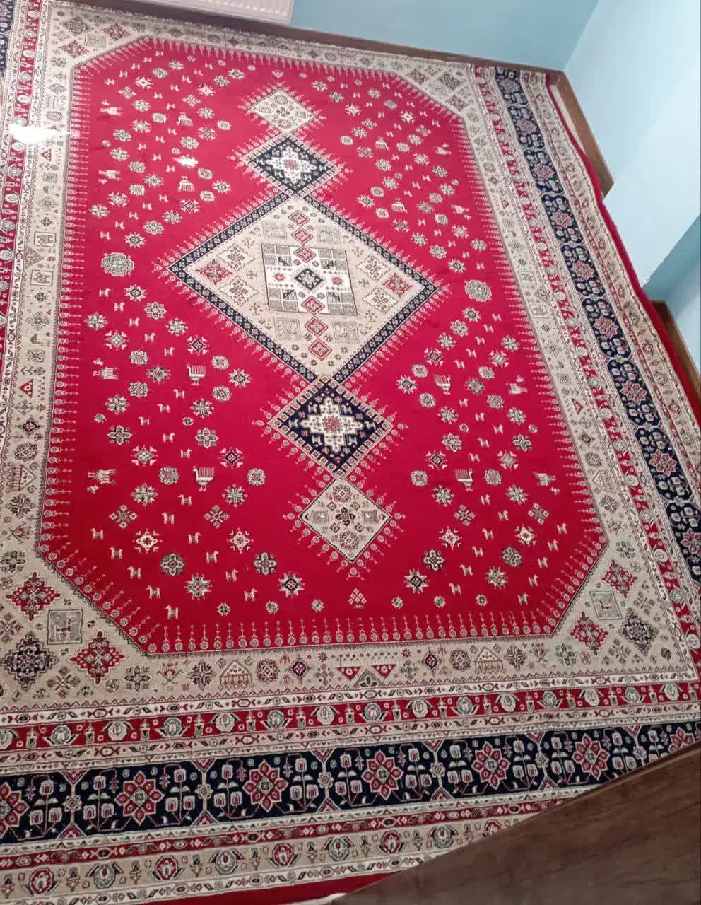 فرش 12 متری|فرش|فولادشهر, مسکن مهر فولادشهر|دیوار