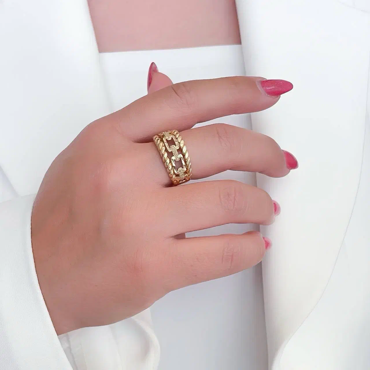 انگشتر بدل طلاروس عمده مخصوص فروشندگان زیورآلات|بدلیجات|بندرعباس, |دیوار