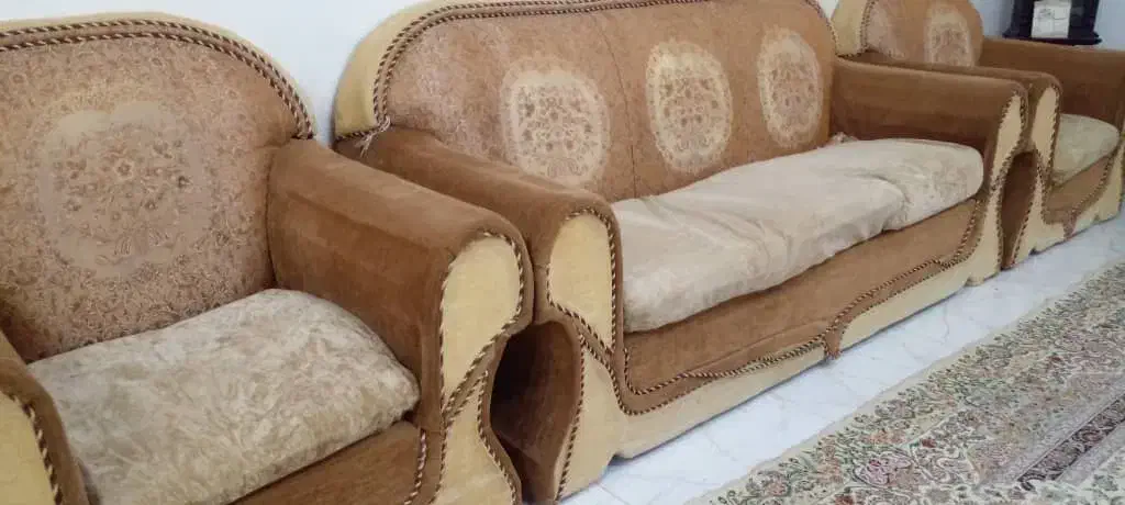 مبل ۷نفر|مبلمان خانگی و میز عسلی|اهواز, فدک|دیوار