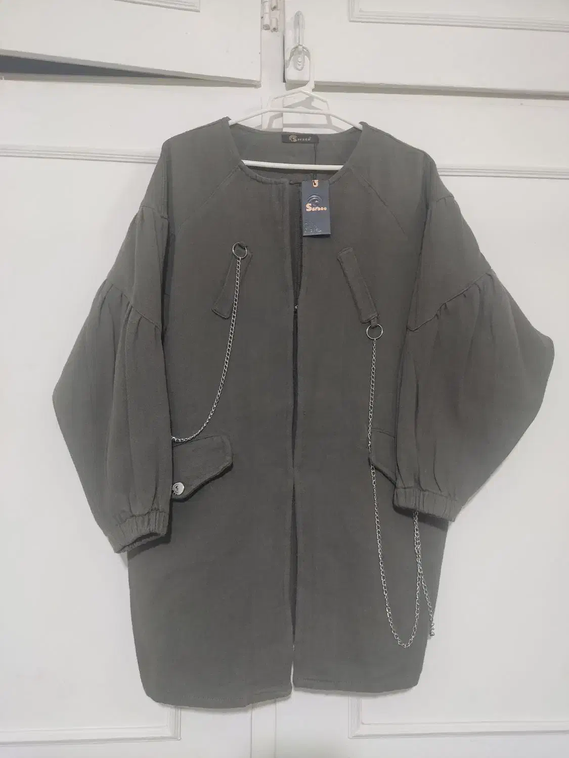 کاپشن سایز بزرگ مانتو کتان گرم و پالتو فوتر|لباس|ری, دولتآباد|دیوار