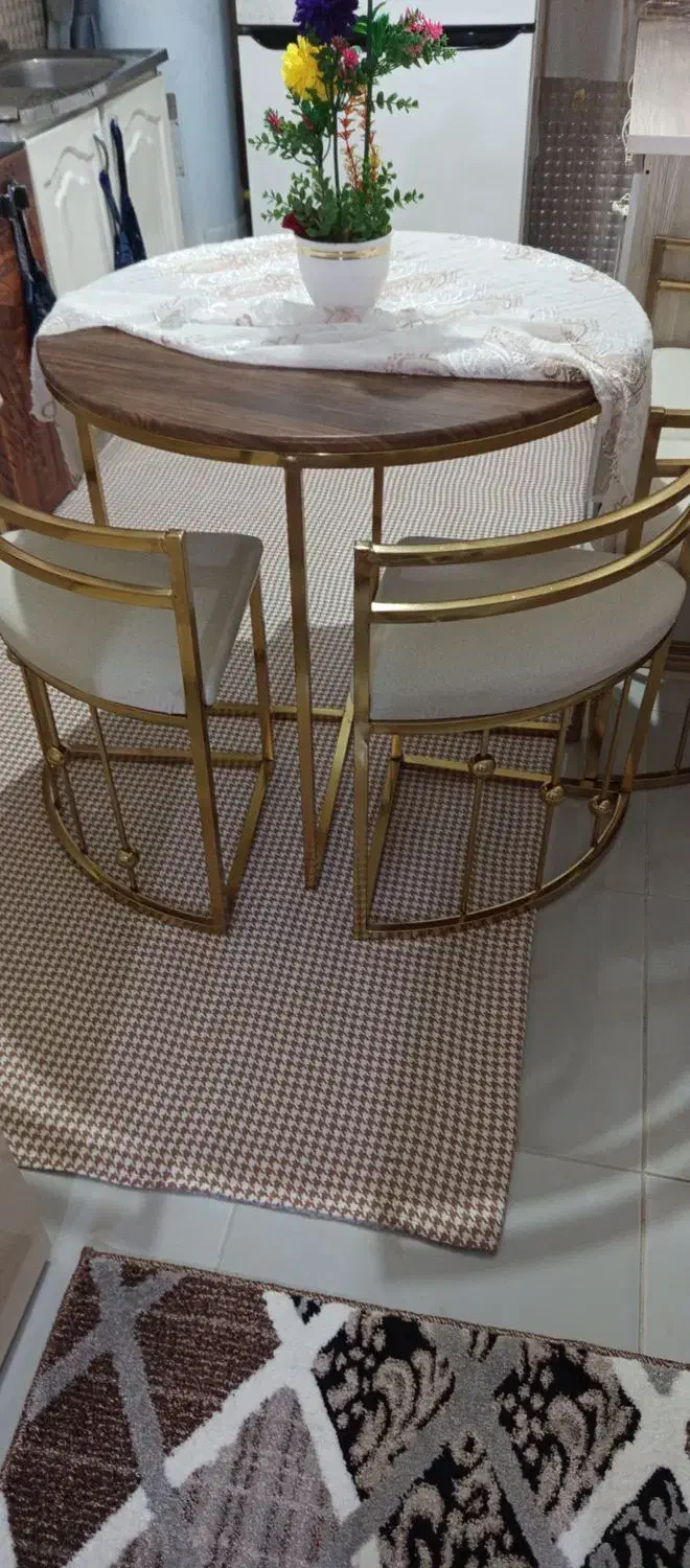 میزو صندلی چهارنفره غذاخوری|میز و صندلی غذاخوری|ارومیه, |دیوار