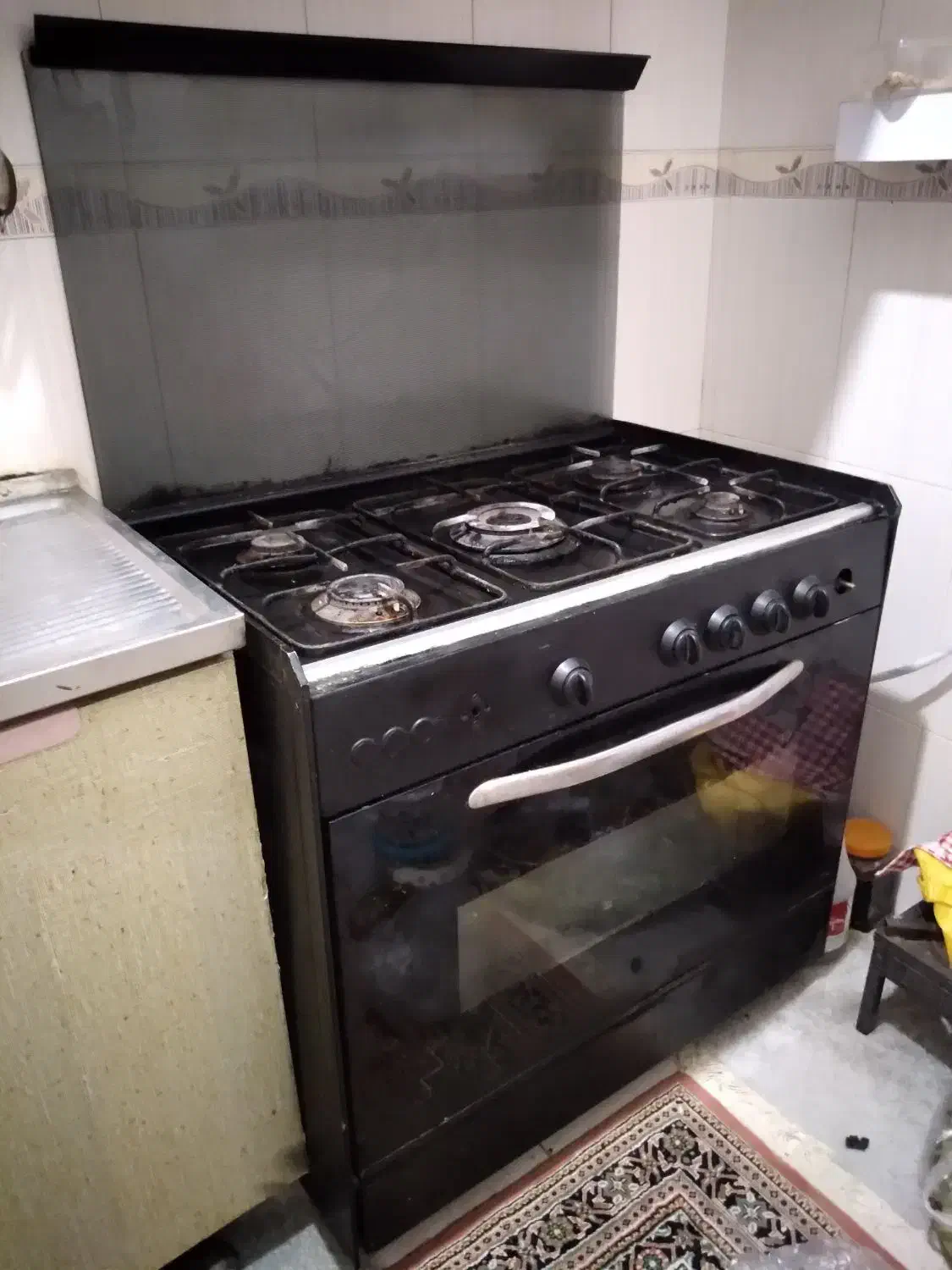 گاز پنج شعله در حد کارکرده|اجاق گاز و لوازم برقی پخت‌وپز|آمل, |دیوار