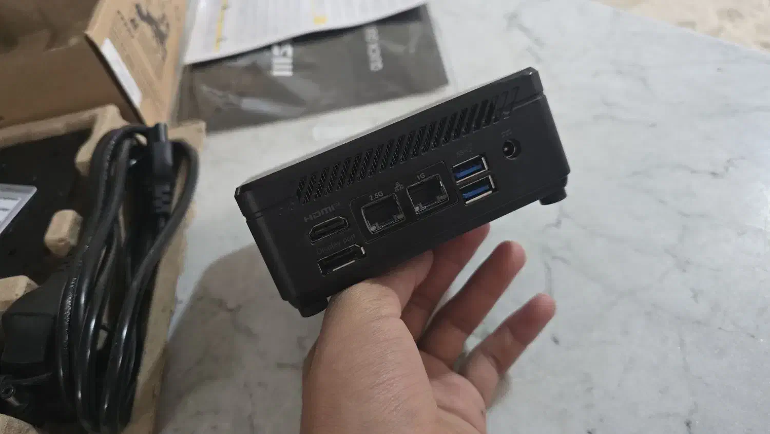 مینی کیس MSI CUBI 12M-i5|رایانه رومیزی|رودهن, |دیوار
