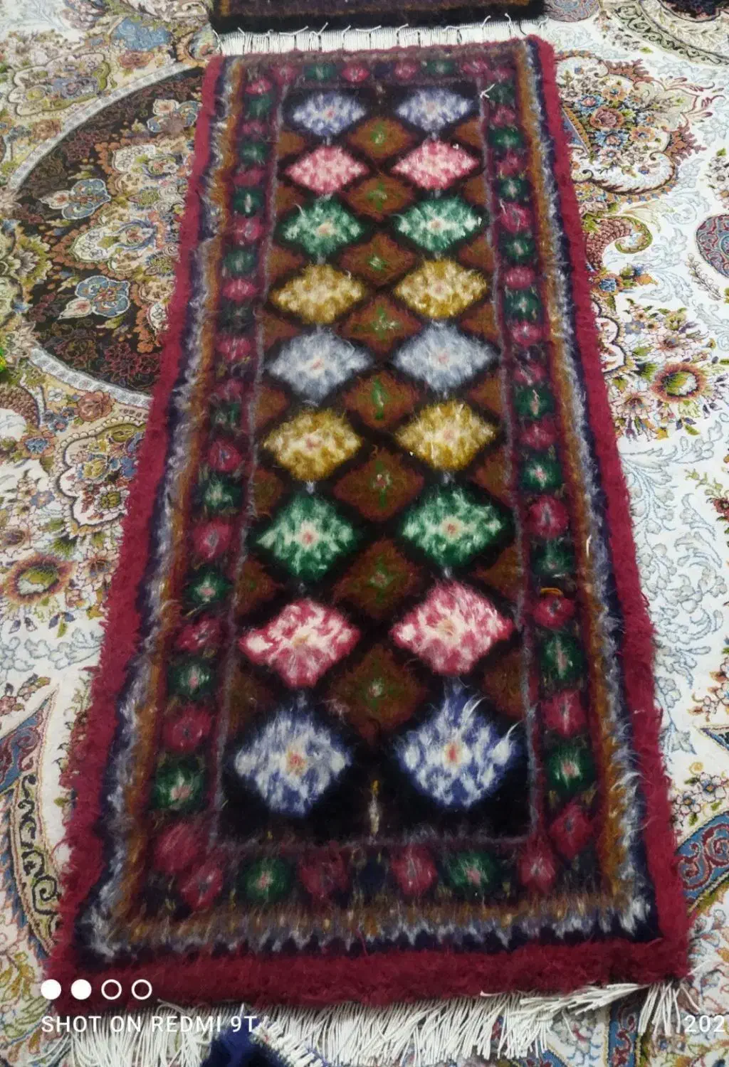 دو عدد فرش پادری وکناره|فرش|تبریز, |دیوار