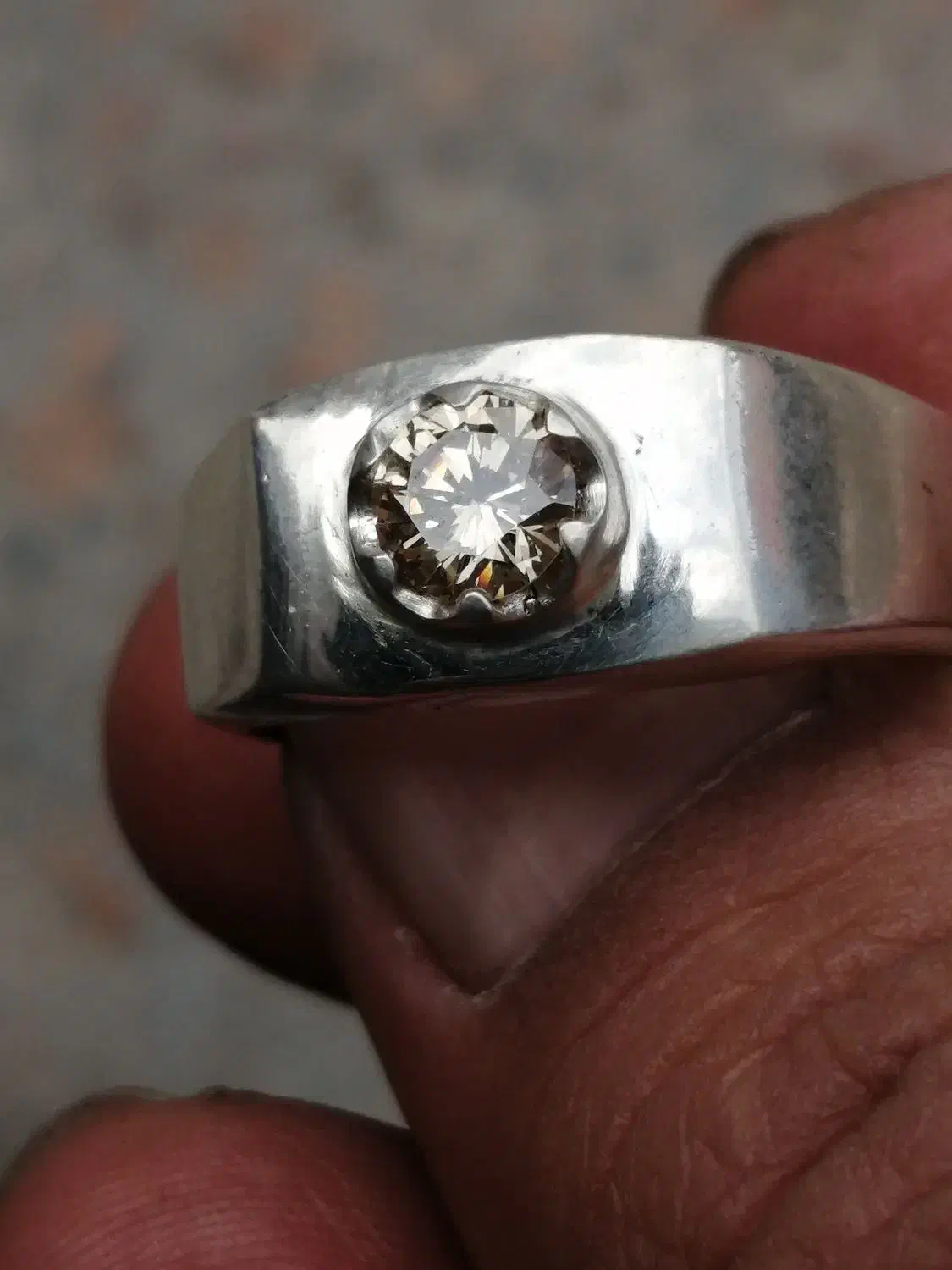 انگشتر الماس طبیعی|جواهرات|پاکدشت, پاکدشت (مامازند)|دیوار