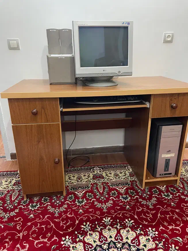 میز کامپیوتر و تحریر|میز تحریر و کامپیوتر|شهمیرزاد, |دیوار