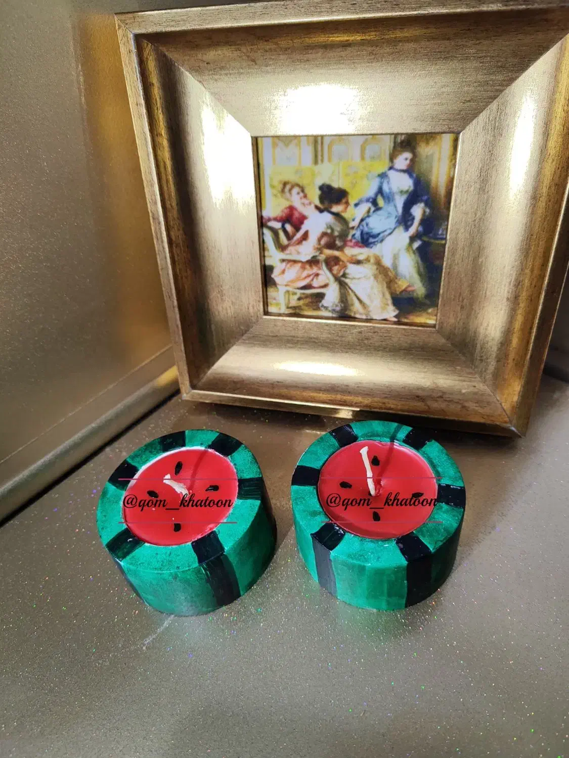 شمع و سازه سنگی یلدا|صنایع دستی و سایر لوازم تزئینی|قم, زند آباد|دیوار