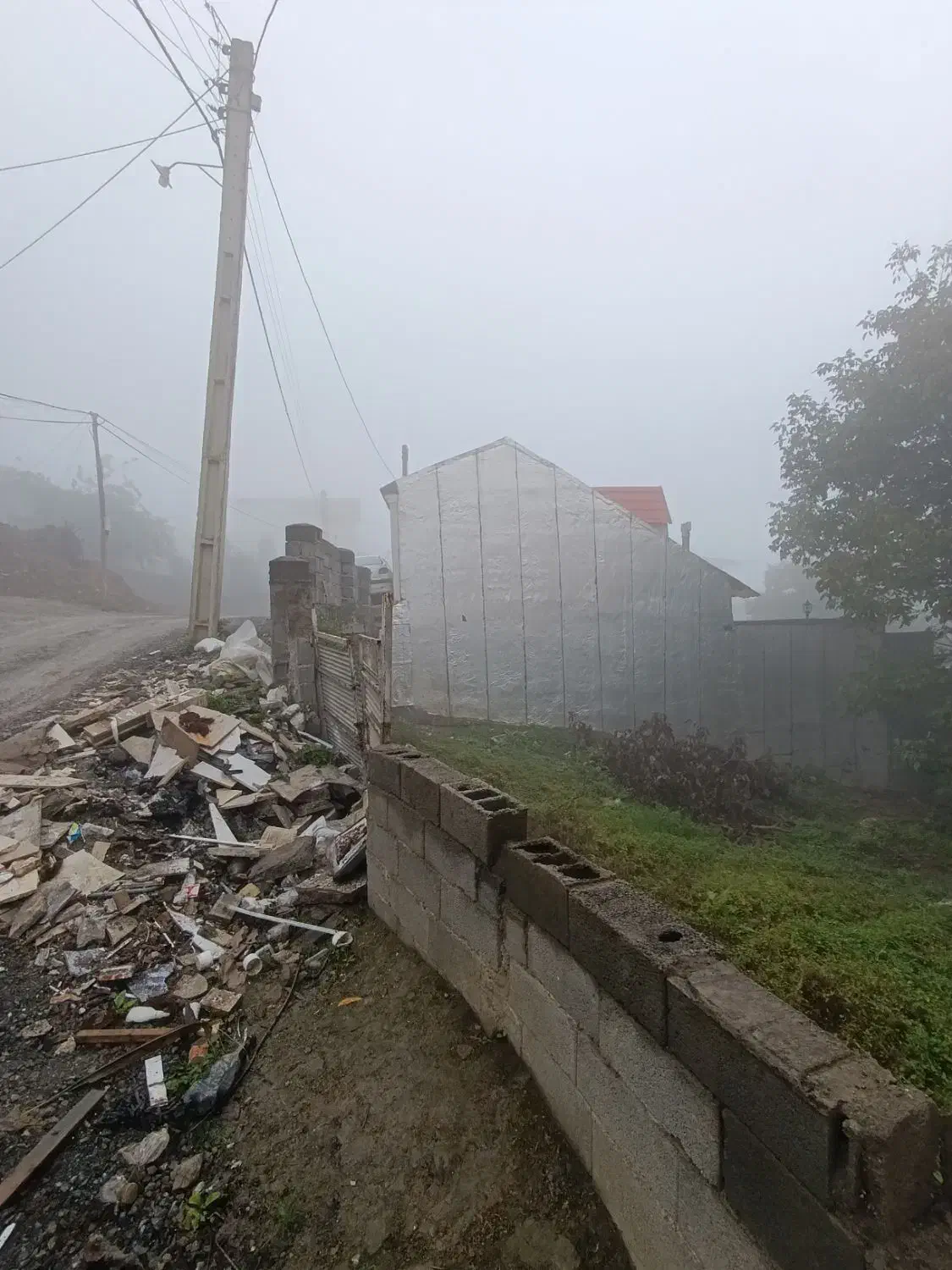 ۱۸۶متر زمین مسکونی با پروانه و سند(آلاشت کارمزد)|فروش زمین و ملک کلنگی|آلاشت, |دیوار