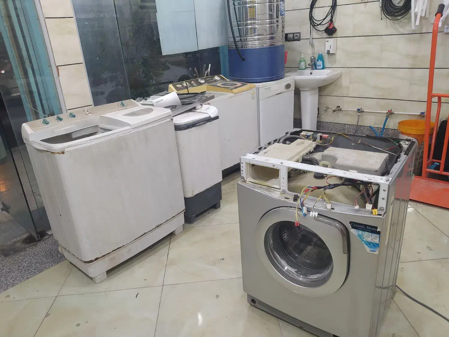 تعمیر لباسشویی و ظرفشویی|خدمات پیشه و مهارت|بندر گناوه, |دیوار