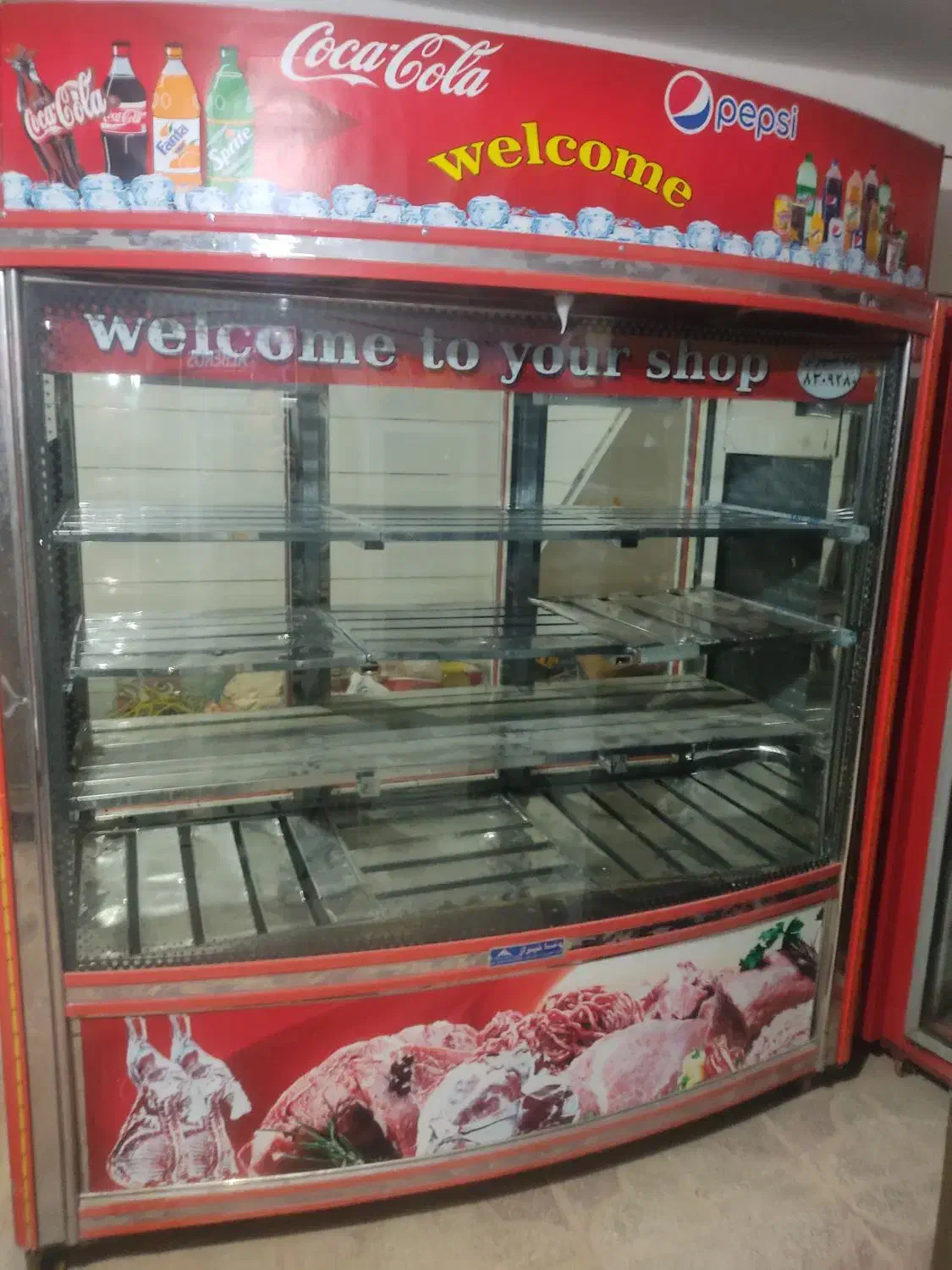 یخچال ایستاده|فروشگاه و مغازه|مرودشت, کوشک|دیوار