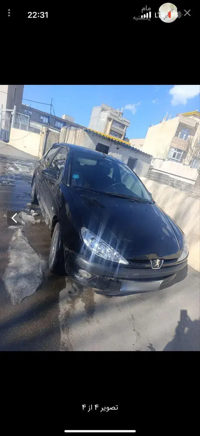 ۲۰۶مدل۸۱|خودرو سواری و وانت|سرعین, |دیوار