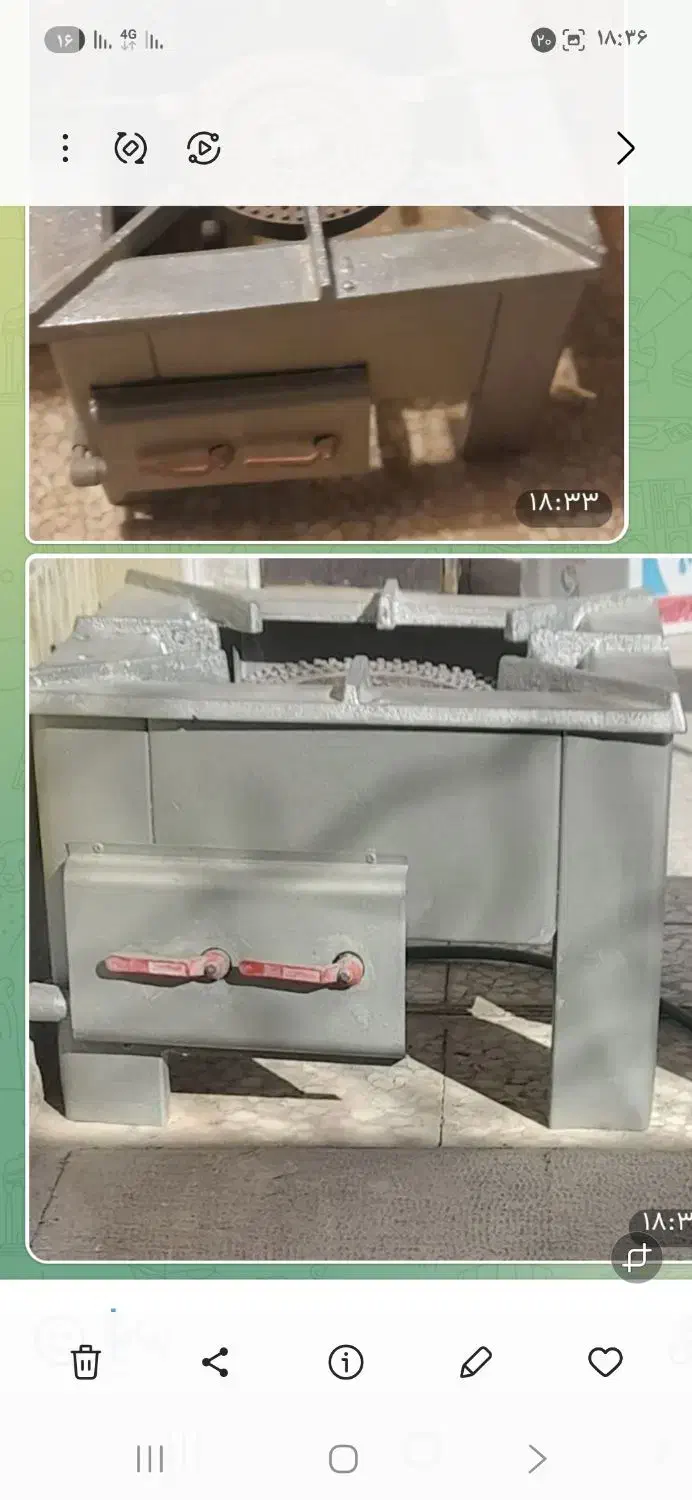 اجاق‌گاز ۲ شعله|اجاق گاز و لوازم برقی پخت‌وپز|شاهین‌شهر, شهرک گلدیس|دیوار