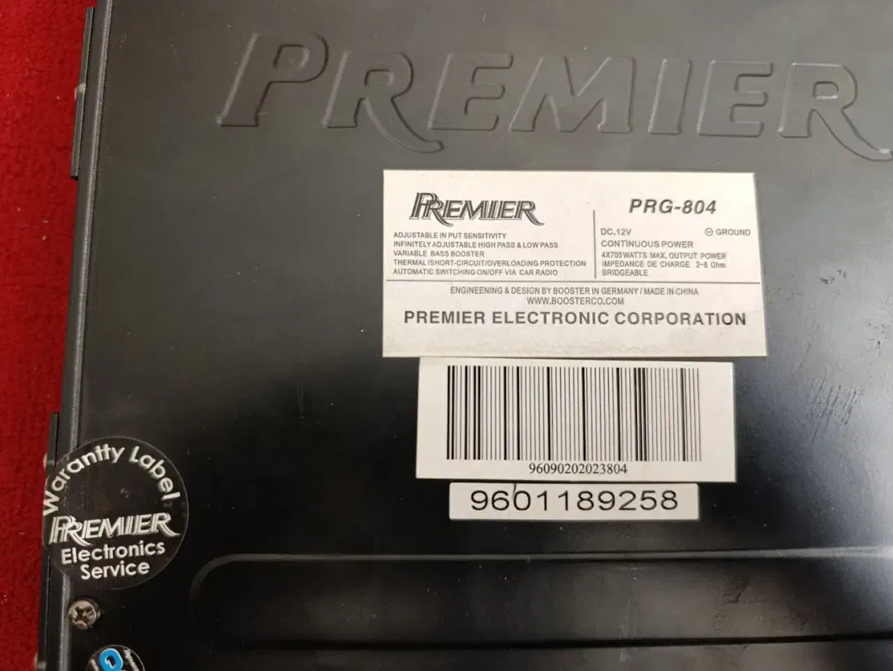 امپیلی پرپمیر ۸۰۴ چهار کانال|قطعات یدکی و لوازم جانبی|شیراز, سعدیه جنوبی|دیوار